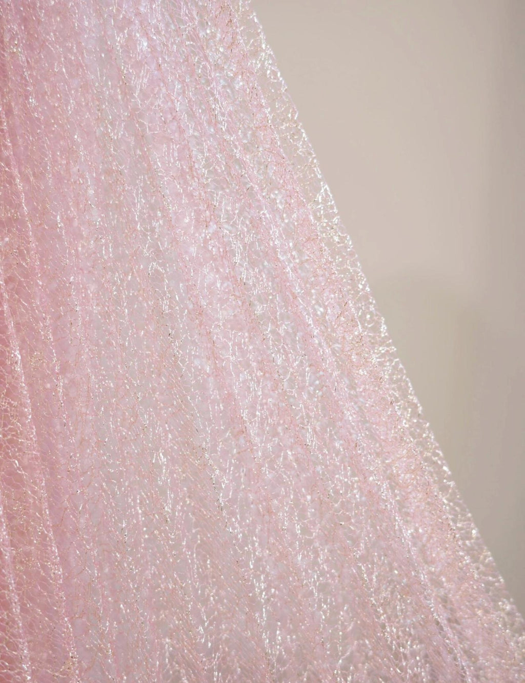 Luxury Halter Neck Pink Tulle Formal Gown, Colorful Crystal Beaded A-line Evening Dress, Custom Floor Length Prom Gown